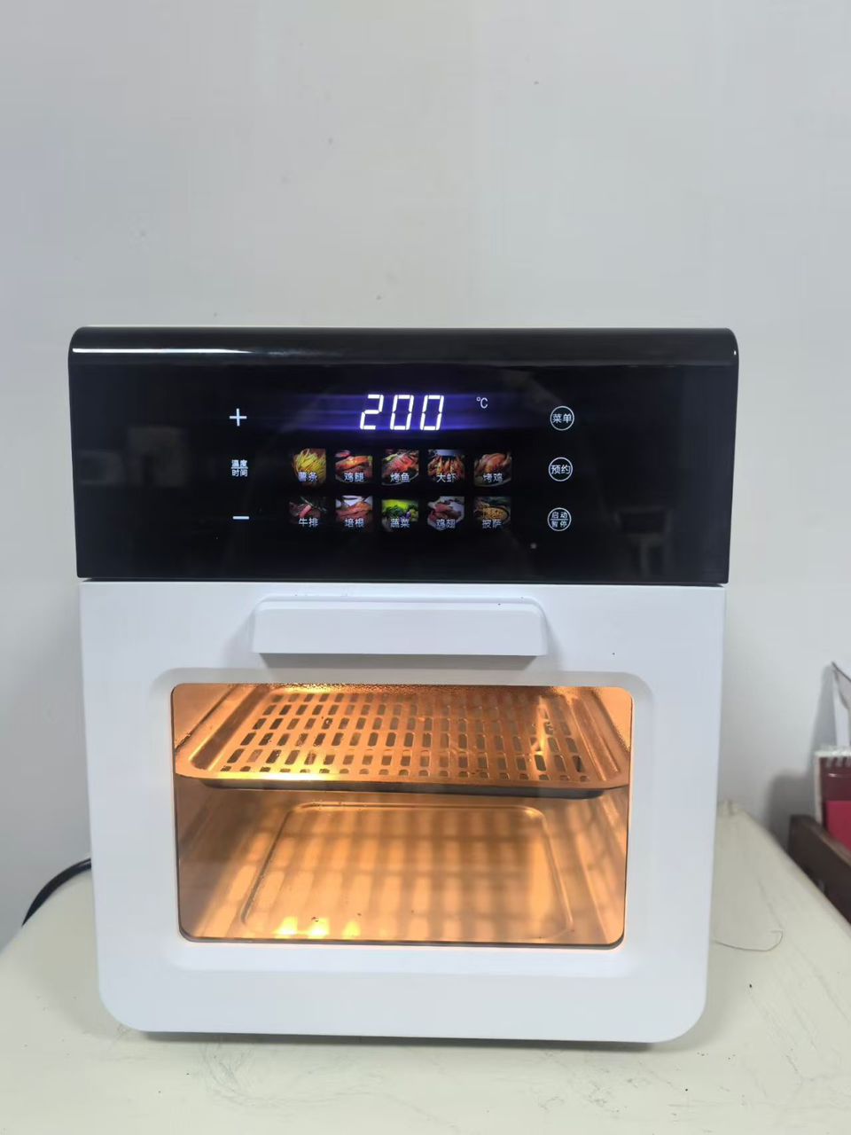 Junheng 12L Digital Air Fryer with touchscreen control