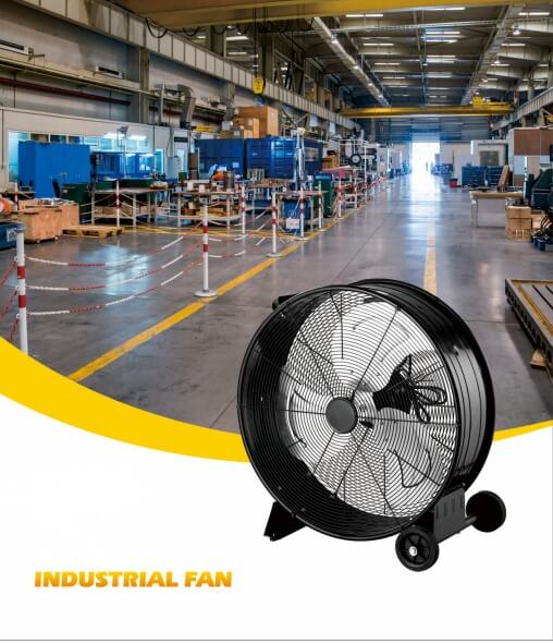 Junheng YXT-K30 industrial fan for warehouses and factories