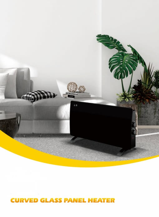 Junheng DL08-15 curved glass panel heater